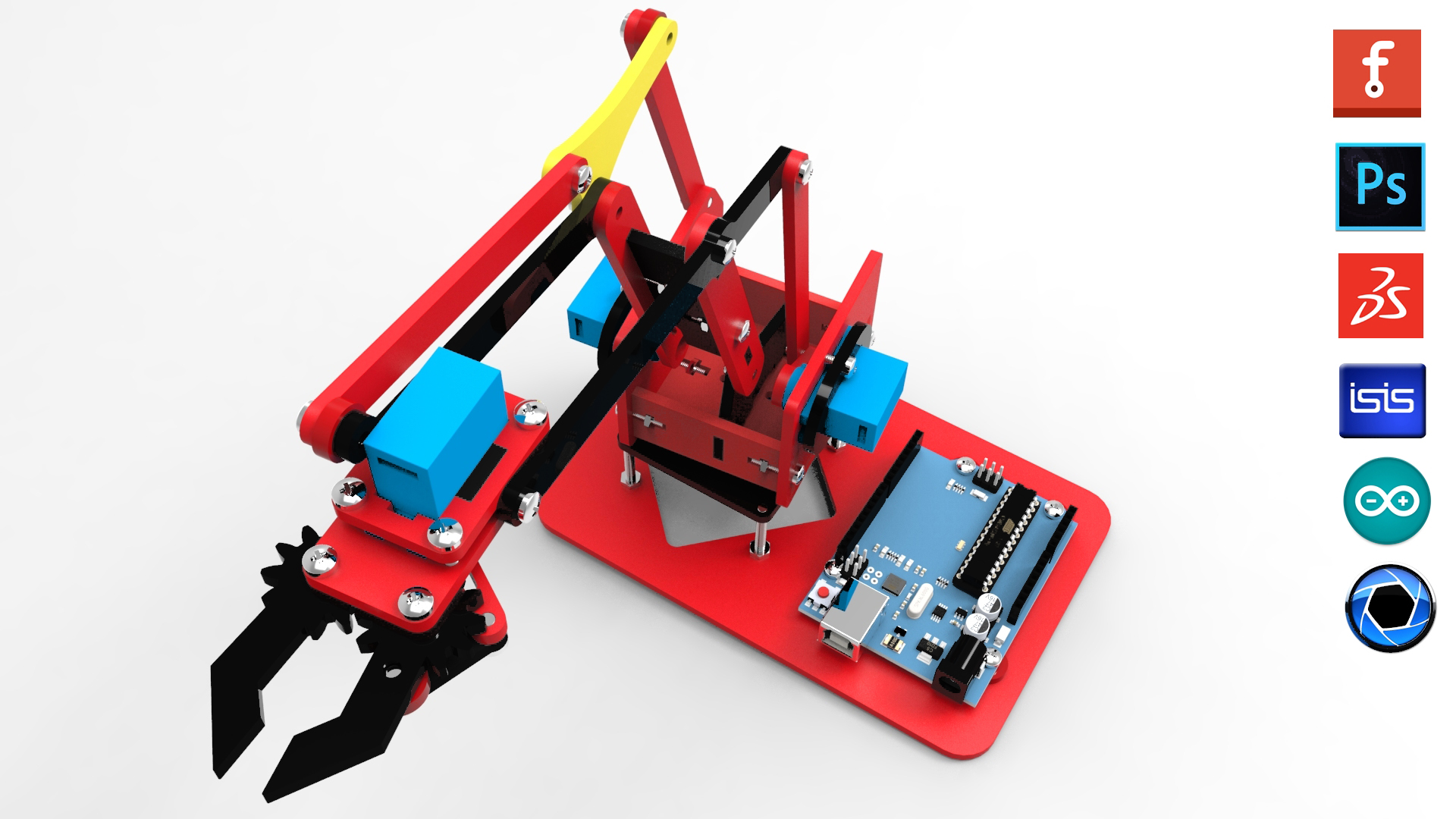 arduino机械手sw14可编辑